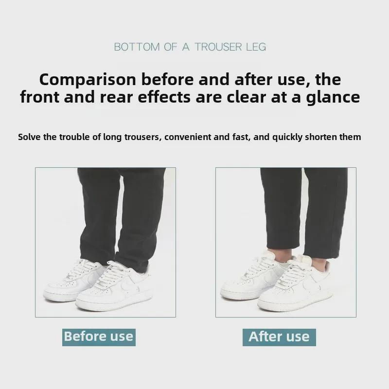 Zelfklevende Stickers voor Broekspijplengteverstelling: Geen snijden vereist