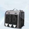 Large Portable Pet Backpack Travel Out Portable Cat Dog Backpack Breathable Cat Bag