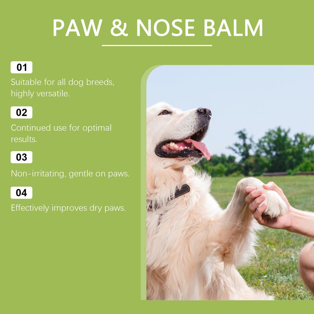 Evcil Hayvan Çatlak Giderici Nemlendirici Balsam, Ayak Bakımı Nemlendirici Balsam, Çatlakları Azaltmak İçin Taban Nemlendirici Krem