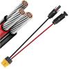 Solar Panel XT60 Female Charging Cable 12AWG – 0.5M/1.5M/3M/5M Power Connector Wire for Generator & Power Station