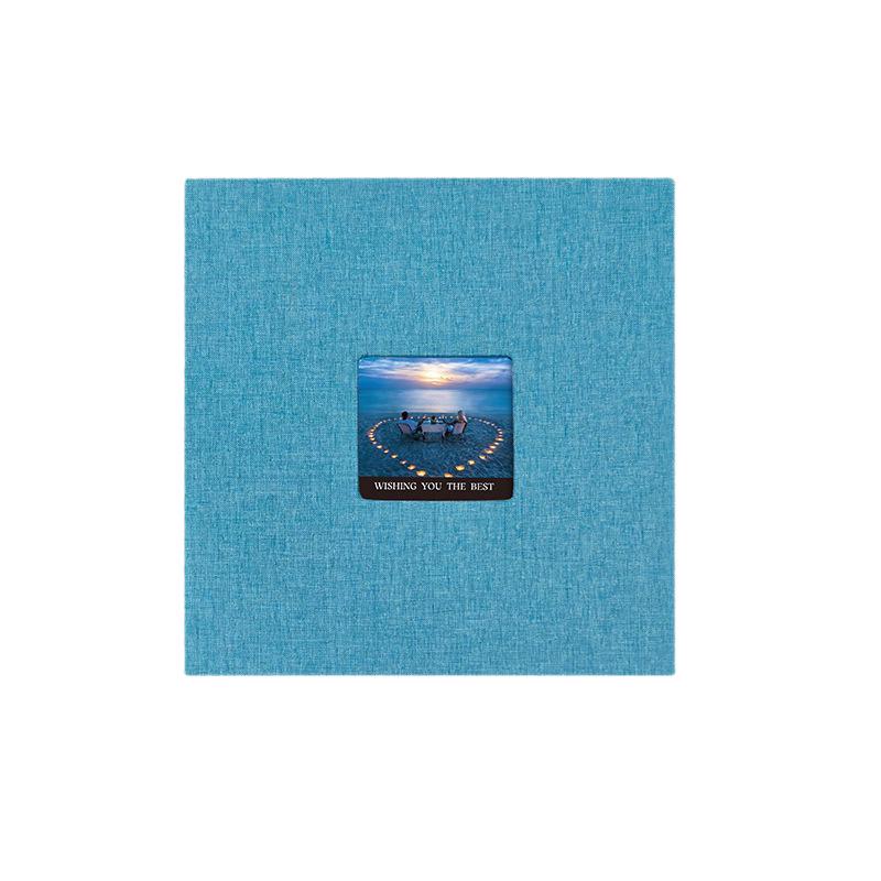 Self-Adhesive Photo Album: Large Capacity for Couples, Travel, Wedding & Polaroid Photos