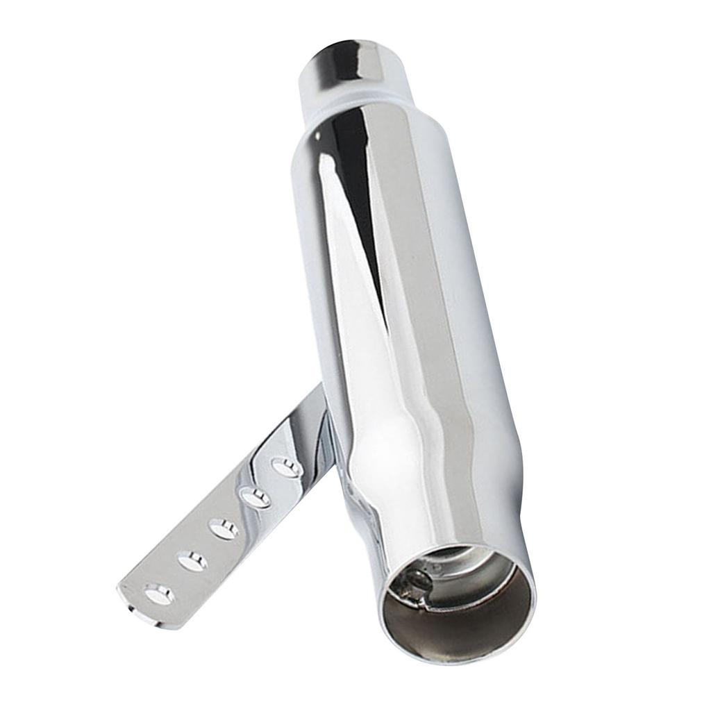Motorcycle Exhaust Pipe Stainless Steel Noise Reduction Muffler Silencer Pipe Universal for Motorbike