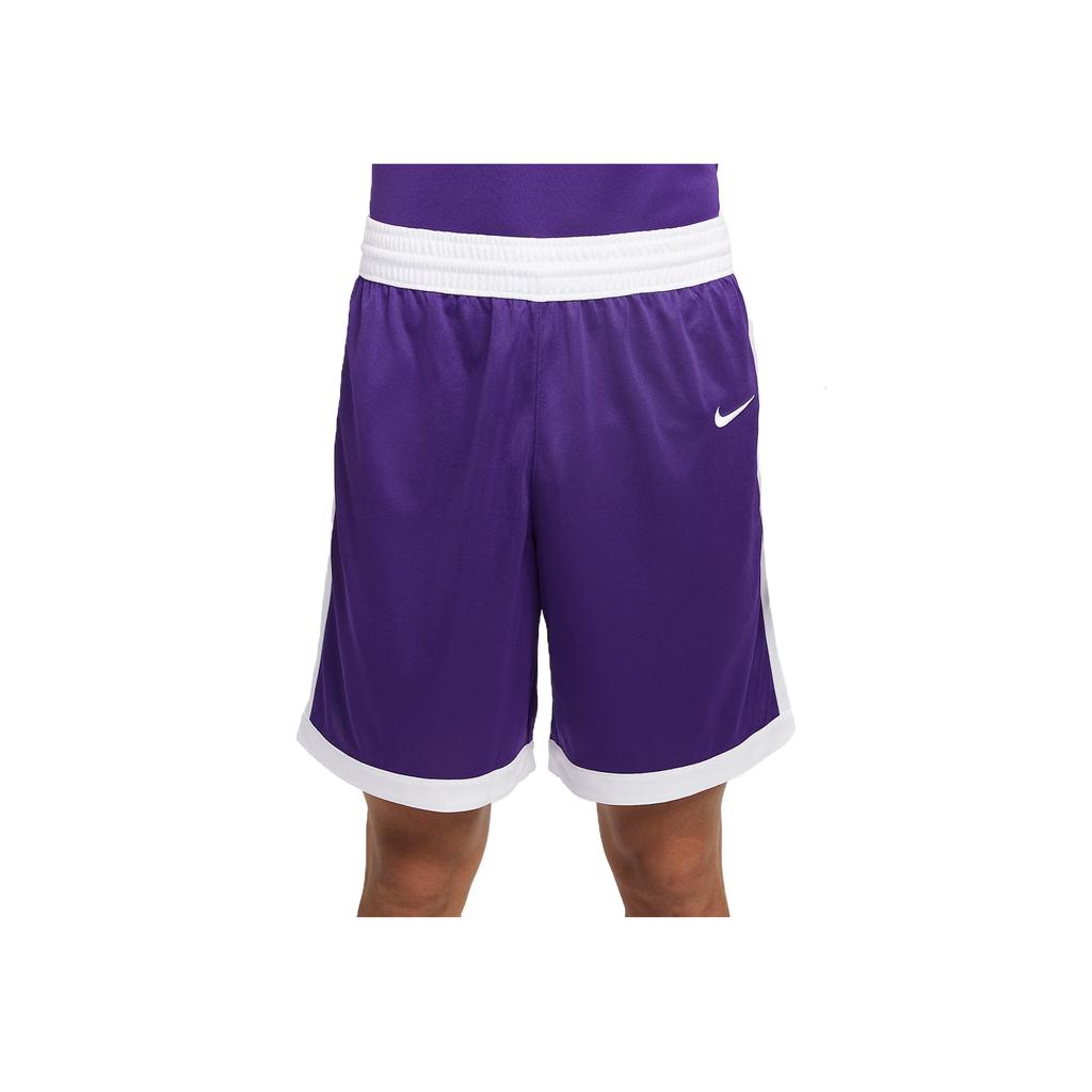 Nike Dri-Fit Stock Crossover Comfortable Fashion Trendy Versatile Solid Color Sports Shorts Men shorts Purple IB8647-547