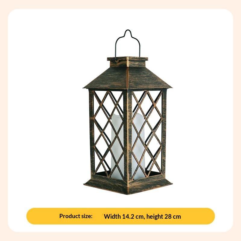 Solar Candle Light Lantern Lamp Waterproof Outdoor LED for Garden Patio Yard Holiday Festival Decor