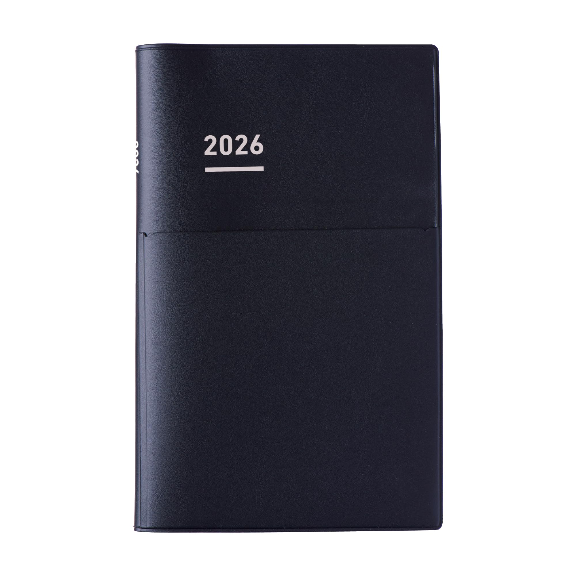 Kokuyo Jibun Techo Biz mini 2026 Spring B6 Matte Starts March 2026 Monthly/Weekly Planner, Slim, Black, Ni-JBM1D-264,
