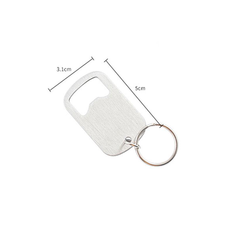 Stainless Steel Credit Card Simple Portable Pocket Keychain Mini Beer Bottle Opener Can Opener