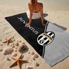 Italian Football Crest Beach Towel, Quick-drying, Easy To Care For, Use for Both Fitness and Beach Vacations,Sports Essential Fan Gift