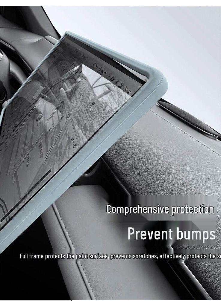 Zeekr MIX Silicone Screen Protector for Center Console and Navigation - Anti-Collision Interior Accessory