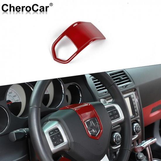 ??Red Car Decorative Trim Molding Frame Bezels Cover Kit For Dodge Charger 2010+