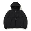 Carter Hoodie Convertible Down Jacket  Black 