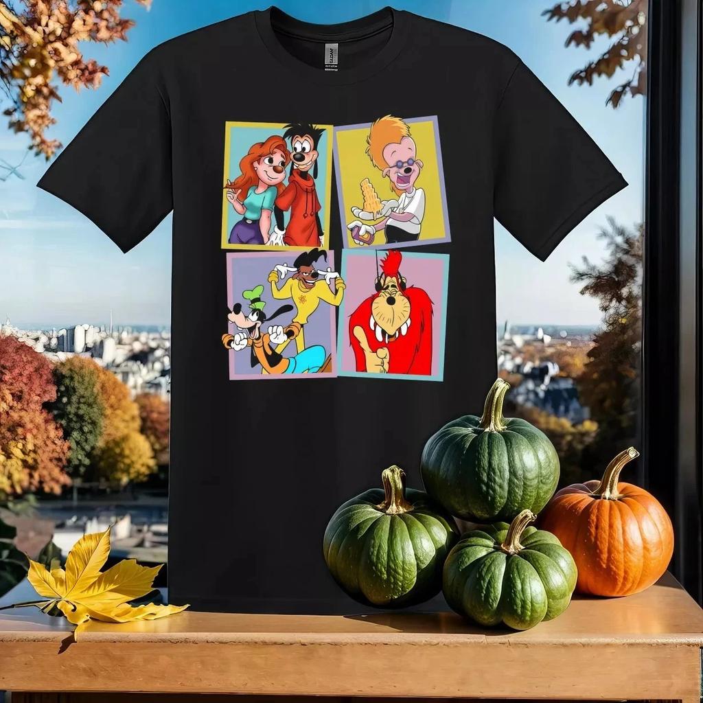 T-shirt Unisex A Goofy Movie Nera