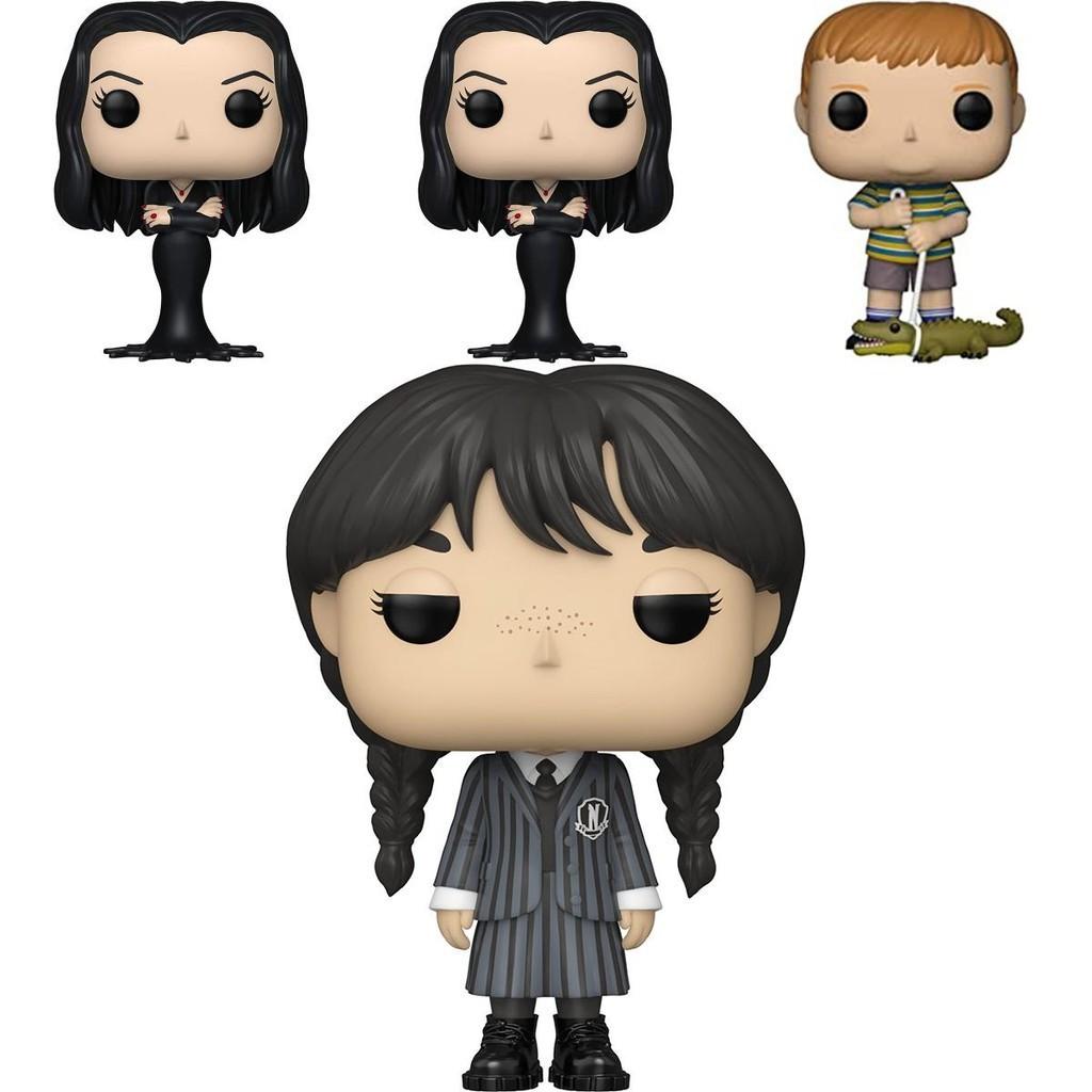 The Addams Family Wednesday Pendant Toy Model Figure Keychain Girl Kid Gift
