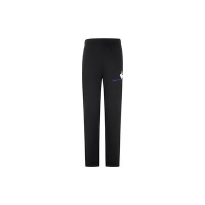 Calvin Klein Pattern Embroidered Straight Fit Casual Pants Unisex Pants Black J400225