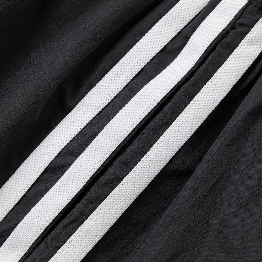 Adidas Originals SS24 Short Shorts Series Striped Comfortable Elastic Sports Shorts Women Shorts Black KA3924