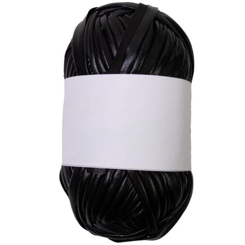 40metrová metalická tričková příze lesklá příze Kovová pletací příze Kovová polyesterová příze pro ruční háčkování tašek