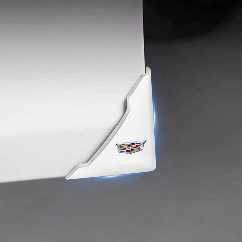 Car Door Corner Sticker Anti Collision Protector Badge Decal For Cadillac CT5 CT6 CTS Seville ATS CT4 XTS Celestiq Ciel Escala SRX XT4 XT5 XT6 EV XLR