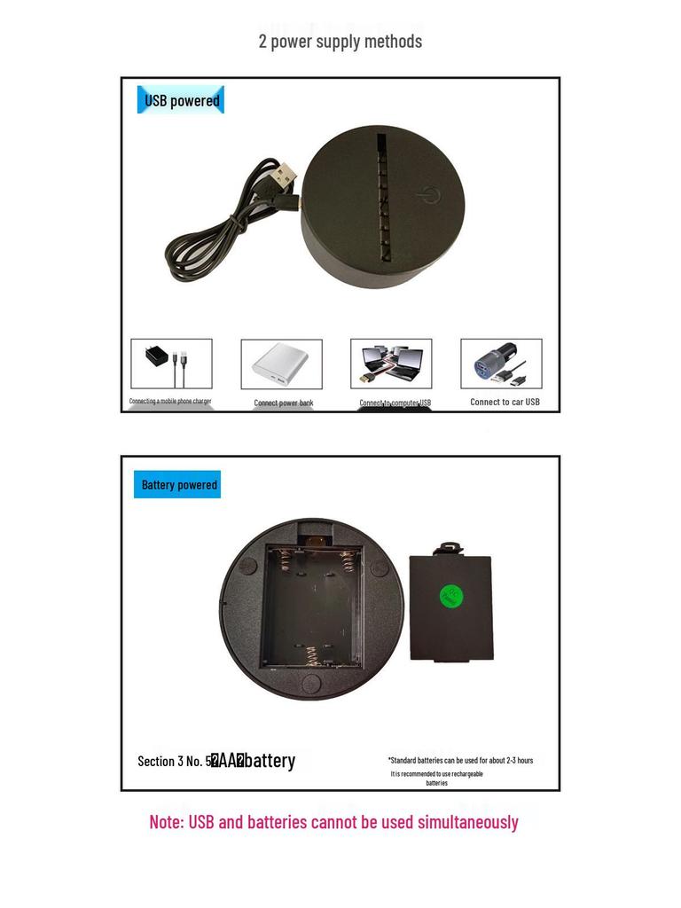 Creative 3D Game Controller Desk Lamp: 7-Color LED Decorative Night Light for Xbox