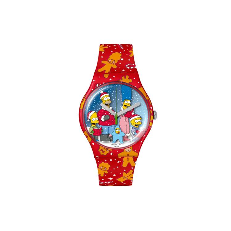 SWATCH Unisex 41mm Watch SUOZ361 SUOZ361 Multicolor Watch Dial