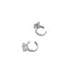 Zircon Round Ear Cuff: High-End Design, No Piercing Needed, Sweet & Cool Statement Earring