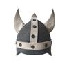 Cappello a Vapore Isolante in Lana Divertente Casco con Corna Cosplay Halloween Nordico Prop Costume Cosplay
