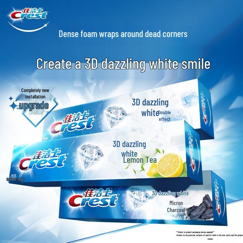 Crest 3D White Lemon Tea Refreshing Toothpaste