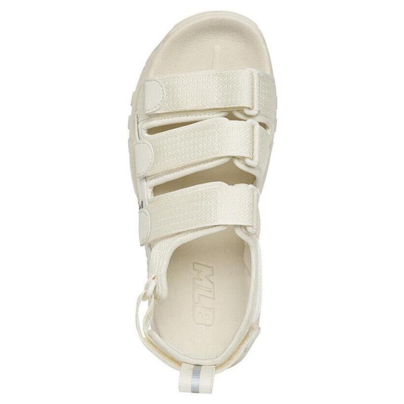 MLB Sandal Triple LA Dodgers Los Angeles Dodgers Sports Sandals Unisex White Sneakers 3ASDCSS33-07IVS