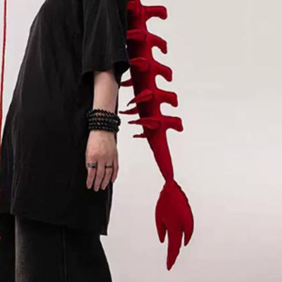 Chinese Loong Skeleton Headgear 3D Dragon Bone Head Costume Prop Halloween Cosplay Party Stage Performance Plush Head