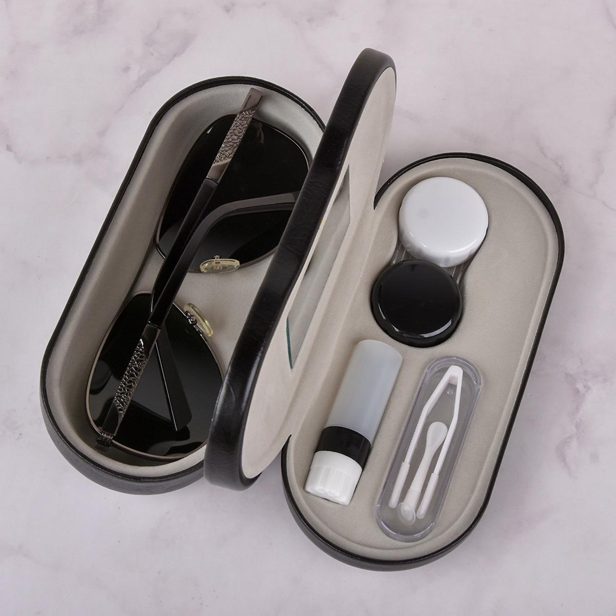 

FZ017 Средний Двухслойный Контейнер для Контактных Линз и Очков