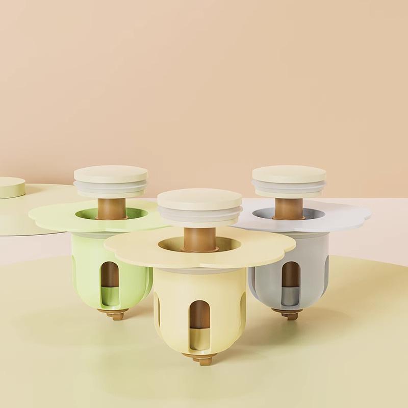 

Newcomer Exclusive: Flower Washbasin Pop-up Stopper for Leak Prevention