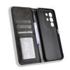 For vivo Y29 4G Retro PU Leather Case Phone Wallet Stand Cover
