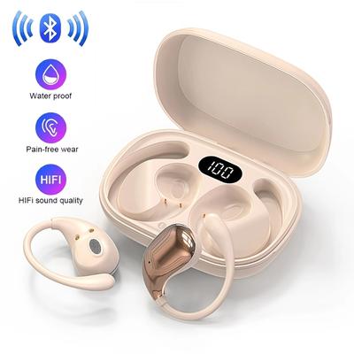 TWS Sports Earbuds Bluetooth 5.4 HIFI Bass Wireless Headphones LED Touch Hands-free Earphone Noise Cancelling Waterproof Headset