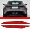 Red Soft Carbon Fiber Rear Tailgate Side Sticker For Jaguar F-TYPE 2013-