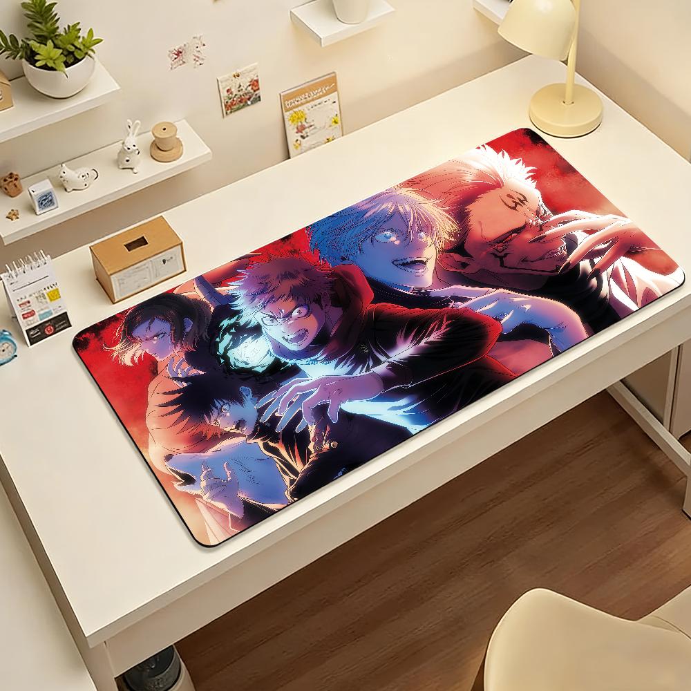Tappetino Mouse Anime J-Jujutsu K-Kaisen Computer Laptop Gomma Antiscivolo Mouse Mat Mousepad Decorazione per Gamers Tappetino da Scrivania