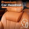 Universal Car Neck Pillow Perforated PU Leather Automotive Head Support  Car Interior