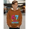 Spring Autumn Men's Clothing Funny Number 67 Creative Print Hooded Sweatshirt Casual Sports Long Sleeve Plus Size Women Hoodie Tops