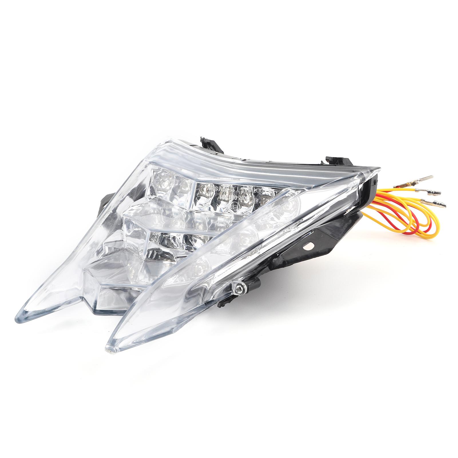 

LED Taillight Assembly Running Lamp Turn Signal Transparent Lens Fit for S1000RS1000RRHP4