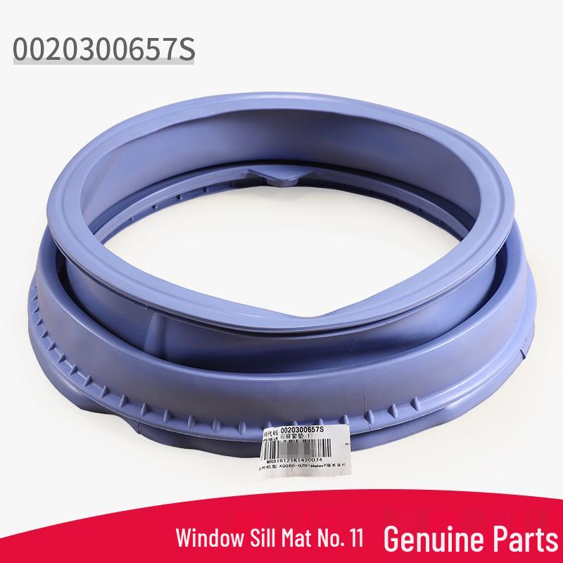 Drum Washing Machine Door Seal Gasket & Window Pad Replacement Set