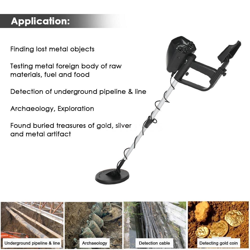 High Sensitivity Finder Adjustable Detectors Treasure Hunter Tracker Seeker Metal Circuit Detector