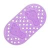 Foot-Shaped Massage Bathroom Mat