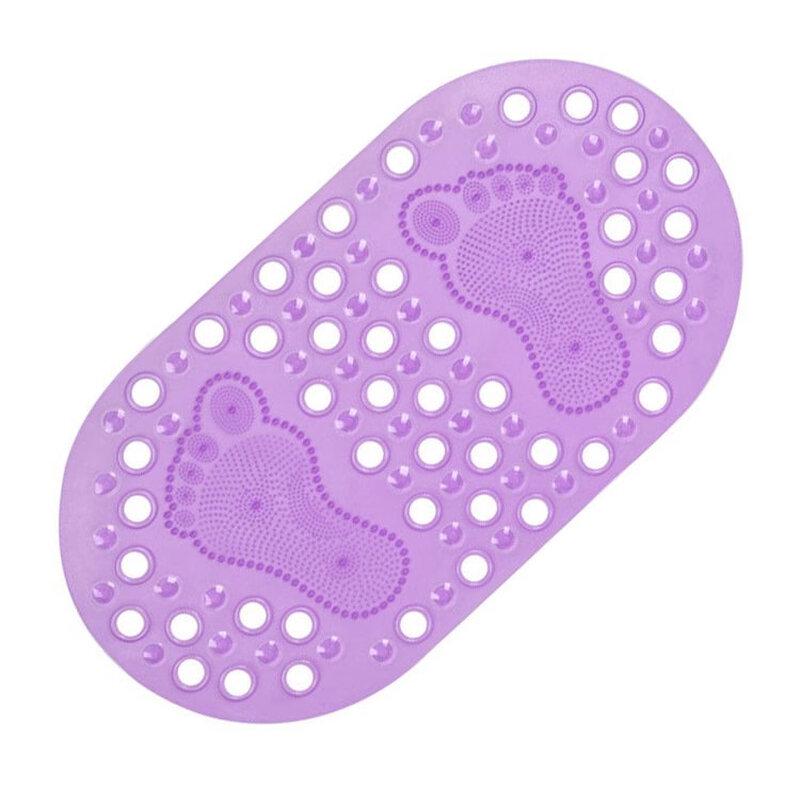 Foot-Shaped Massage Bathroom Mat