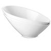 Saladekommen - DOWAN - Schuin - 769 ML - Set van 2 - Wit porselein