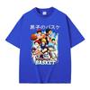 2026 Hot Sale Anime Kurokos Basketball Graphic T-shirt Unisex Vintage Hip Hop Streetwear Top Y2K Gothic Cotton Oversized T-shirts