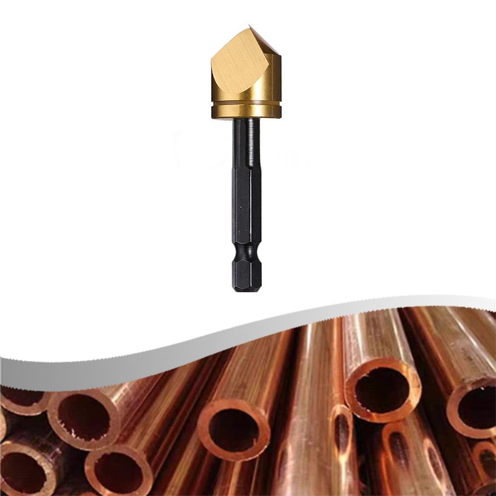 Deburring Tool Chamfer Drill Bit For 3D Printing Pipe Edge Deburring Precision Countersinking Versatile Chamfering