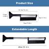 Car Windshield Wiper Snow Removal Brush Snow Shovel Extendable Aluminum Alloy Cleaning Tool Broom Cleaning Accessories