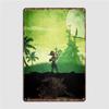 Jak And Daxter Metal Sign Cinema Garage Classic Living Room Mural Painting Tin Sign Poster
