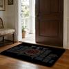 Rock Band SSlayer Floor Mat Soft Flannel Absorbent Mat Non-Slip Rug Home Bedroom Bathroom