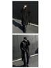 High Street Style Woolen Coat for Men and Women - Loose Mid-Length Korean Over-the-Knee Trench for Autumn/Winter