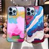 Ästhetische Graffiti-Telefonhülle für iPhone 14 13 11 12 Pro Max Mini Xs Xr X 7 8 6s Plus Se 2022 Gehärtetes Glas Cover Bumper Fundas