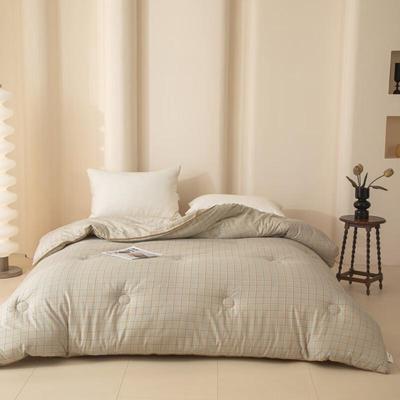 MUJI All-Season Washed Brushed Polyester Quilt