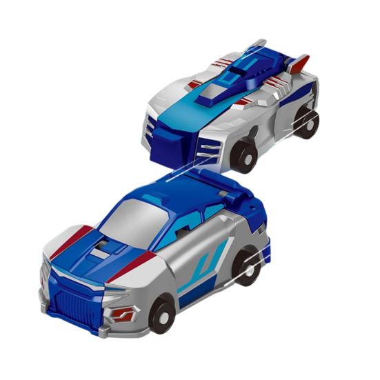 2Pcs/Set Transformable Flying Dragon Toy Collision Deformation Mini Car Educational Transforming Mechanical